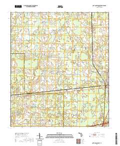 Cottondale West 2021 topographic map thumbnail