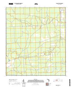 Cross City SW 2021 topographic map thumbnail