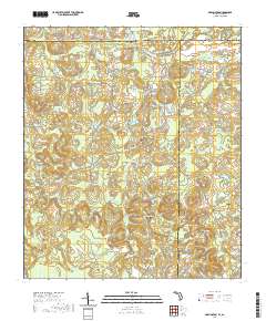 Darlington 2021 topographic map thumbnail