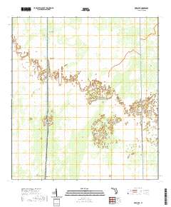 Deep Lake 2021 topographic map thumbnail