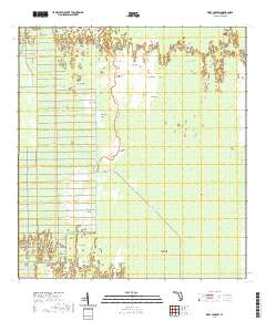 Deep Lake SW 2021 topographic map thumbnail