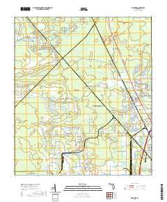 Dinsmore 2021 topographic map thumbnail