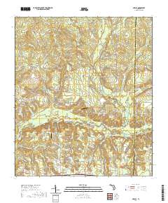 Dorcas 2021 topographic map thumbnail