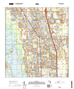 Estero 2021 topographic map thumbnail