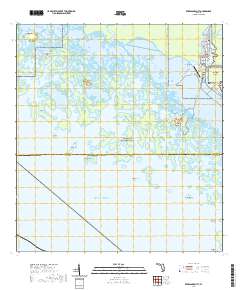 Everglades City 2021 topographic map thumbnail