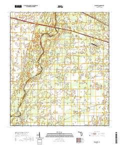 Falmouth 2021 topographic map thumbnail