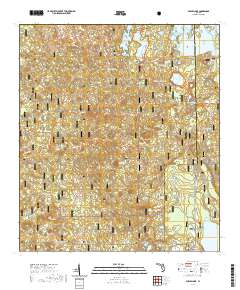 Farles Lake 2021 topographic map thumbnail