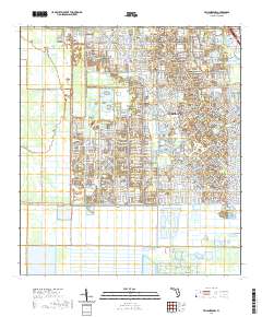 Fellsmere NW 2021 topographic map thumbnail