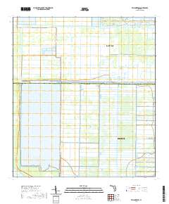 Fellsmere SW 2021 topographic map thumbnail