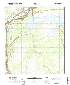 Fisheating Bay 2021 topographic map thumbnail