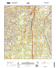 Fivay Junction 2021 topographic map thumbnail