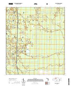 Fort Gadsden 2021 topographic map thumbnail