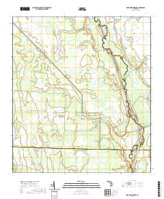 Fort Kissimmee NW 2021 topographic map thumbnail