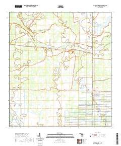 Fort Kissimmee SE 2021 topographic map thumbnail
