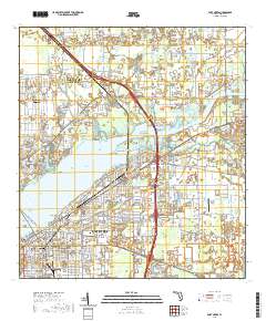 Fort Myers 2021 topographic map thumbnail
