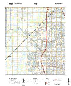 Fort Pierce SW 2021 topographic map thumbnail
