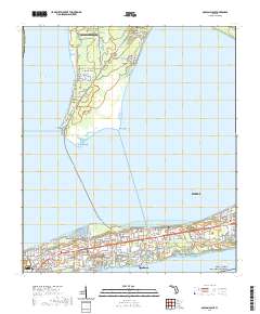 Garcon Point 2021 topographic map thumbnail
