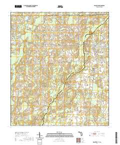 Graceville 2021 topographic map thumbnail