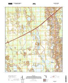 Gum Lake 2021 topographic map thumbnail