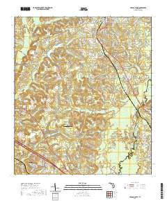 Havana South 2021 topographic map thumbnail