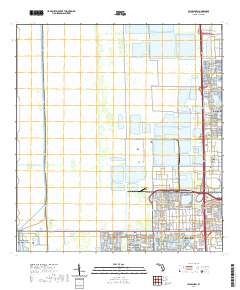 Hialeah SW 2021 topographic map thumbnail