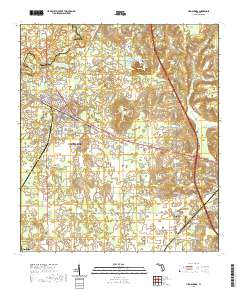 High Springs 2021 topographic map thumbnail