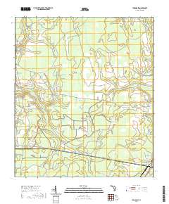 Hilliard SW 2021 topographic map thumbnail