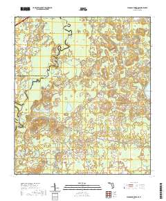 Hinsons Crossroads 2021 topographic map thumbnail
