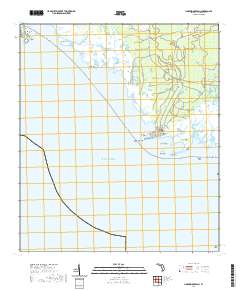 Horseshoe Beach 2021 topographic map thumbnail