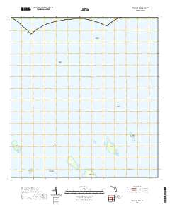 Horseshoe Keys 2021 topographic map thumbnail