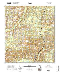 Hosford 2021 topographic map thumbnail