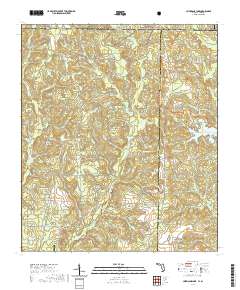 Hurricane Lake 2021 topographic map thumbnail