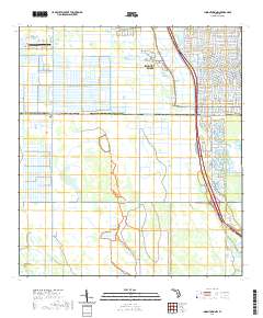 Indiantown NW 2021 topographic map thumbnail