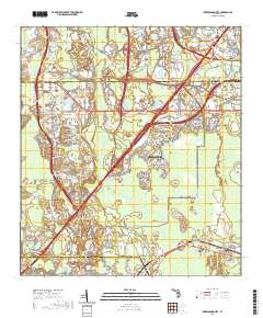 Intercession City 2021 topographic map thumbnail