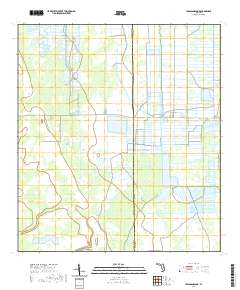 Jernigans Pond 2021 topographic map thumbnail