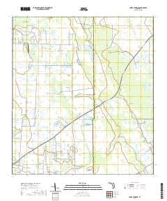 Jones Hammock 2021 topographic map thumbnail
