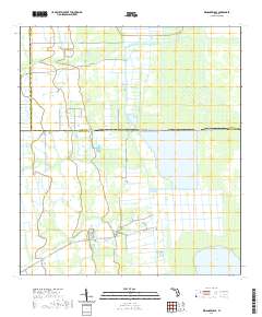 Kenansville SE 2021 topographic map thumbnail