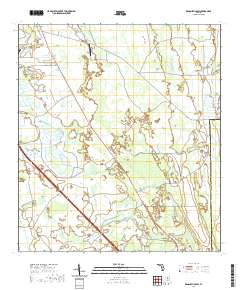 Kenansville SW 2021 topographic map thumbnail