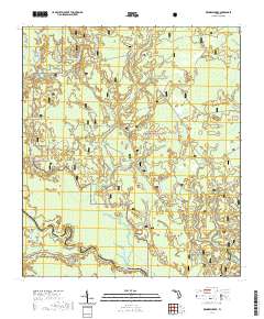 Kennedy Creek 2021 topographic map thumbnail