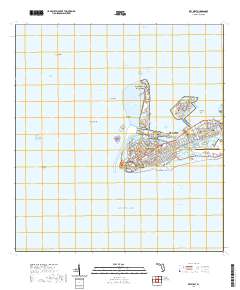 Key West 2021 topographic map thumbnail