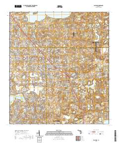 Lady Lake 2021 topographic map thumbnail