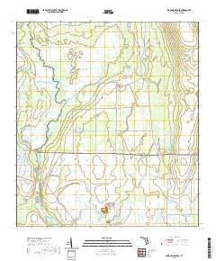 Lake Arbuckle SE 2021 topographic map thumbnail