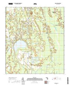 Lake Ashby 2021 topographic map thumbnail