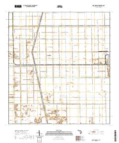 Lake Harbor SE 2021 topographic map thumbnail