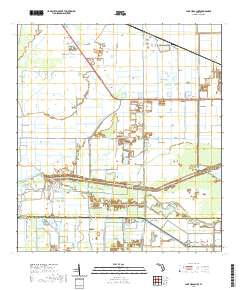 Lake Hicpochee 2021 topographic map thumbnail
