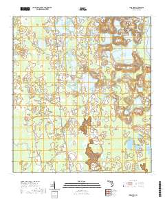 Lake Nellie 2021 topographic map thumbnail