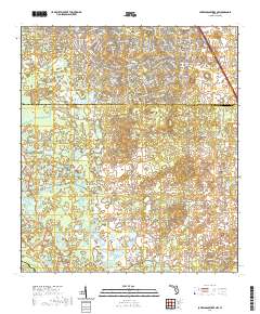 Lake Panasoffkee NW 2021 topographic map thumbnail