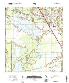 Lake Poinsett 2021 topographic map thumbnail