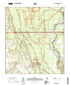 Lake Poinsett NW 2021 topographic map thumbnail