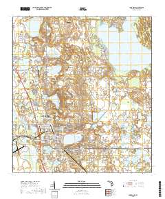 Lake Wales 2021 topographic map thumbnail